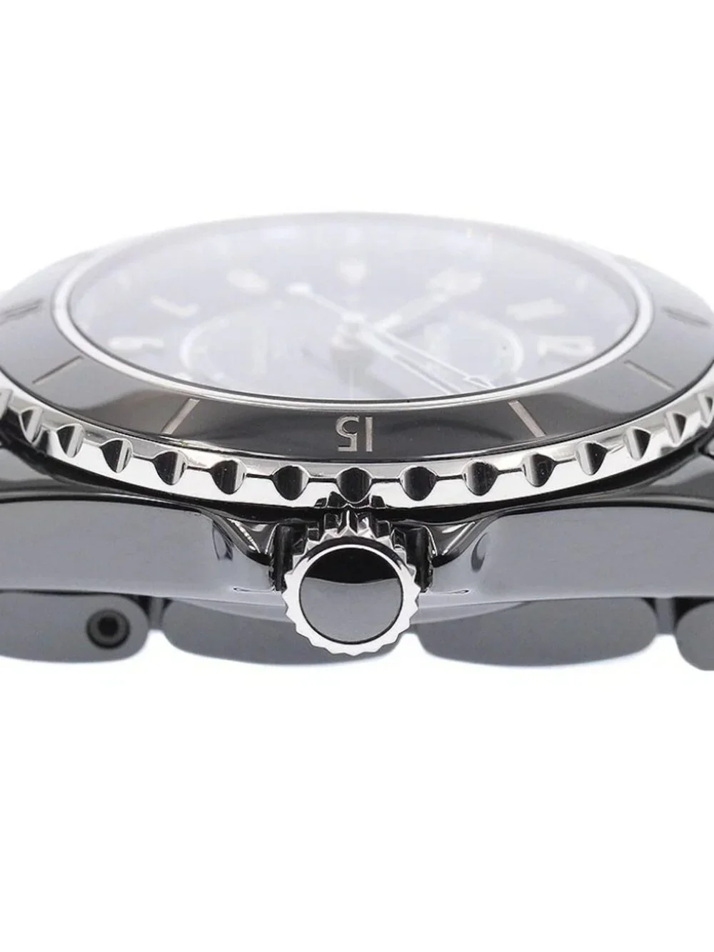 CHANEL J12 H5697 Black ceramic date black Dial Automatic Men's Watch_959755